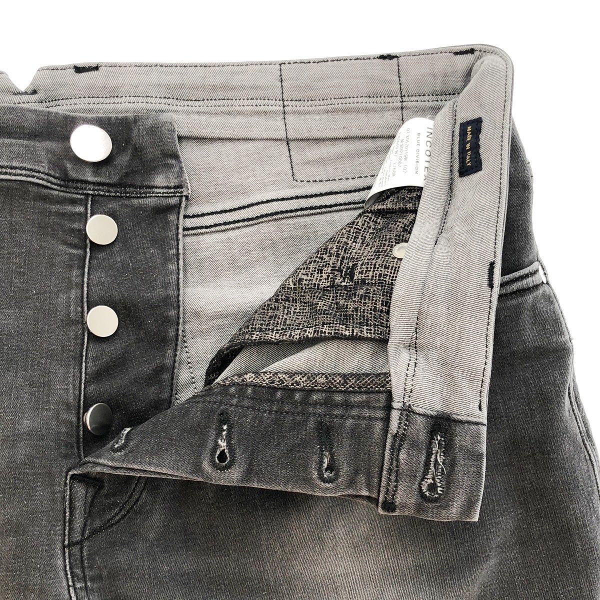 INCOTEX インコテックス BLUE DIVISION デニムパンツ BDPT0002 グレー