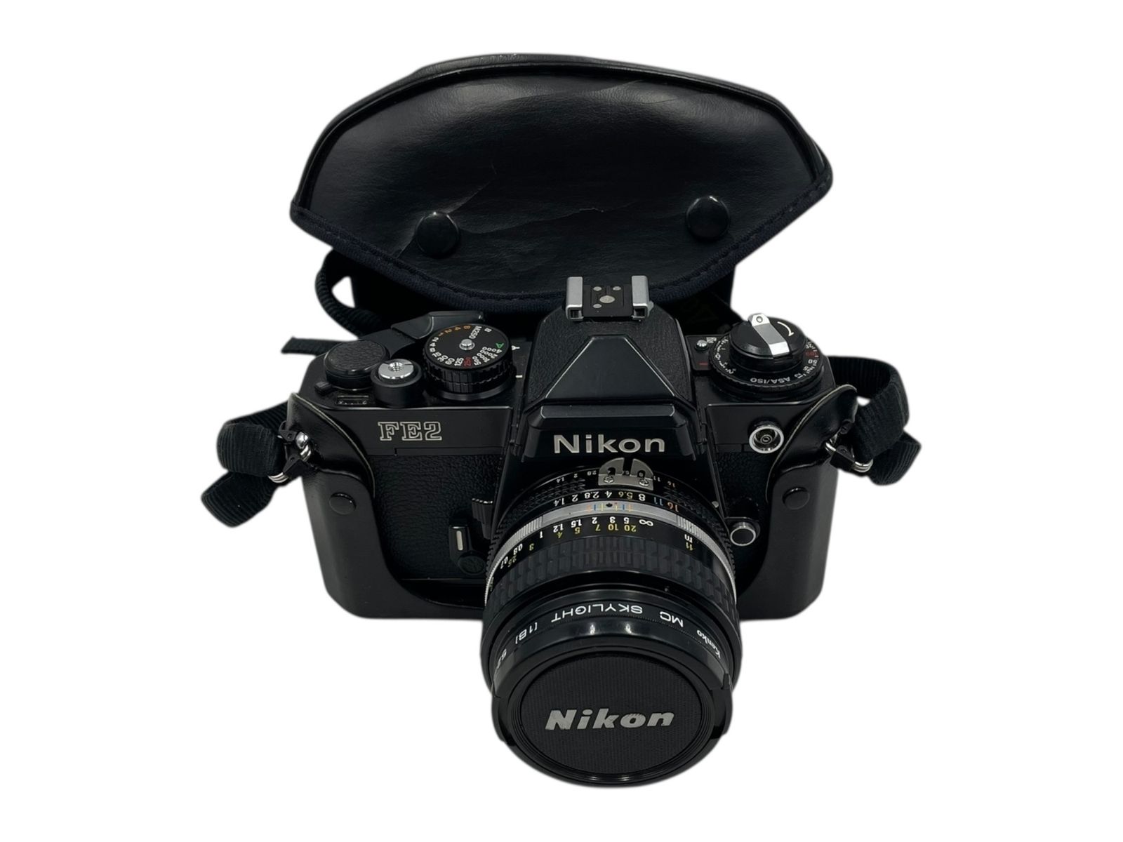 □Nikon FE2 フィルム一眼レフカメラ Nikkor 50mm F1.4 レンズセット