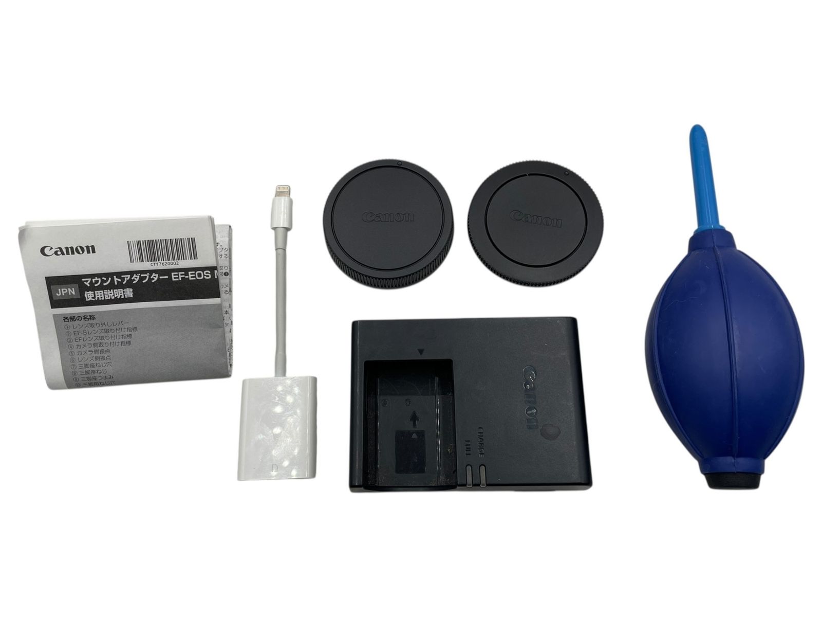 美品 □Canon EOS M6 ミラーレス一眼 レンズ2本セット マウント