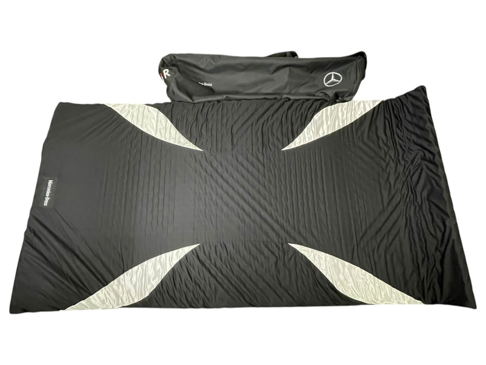 □西川 AIR マットレス メルセデスベンツ コラボ 折りたたみ式 収納袋