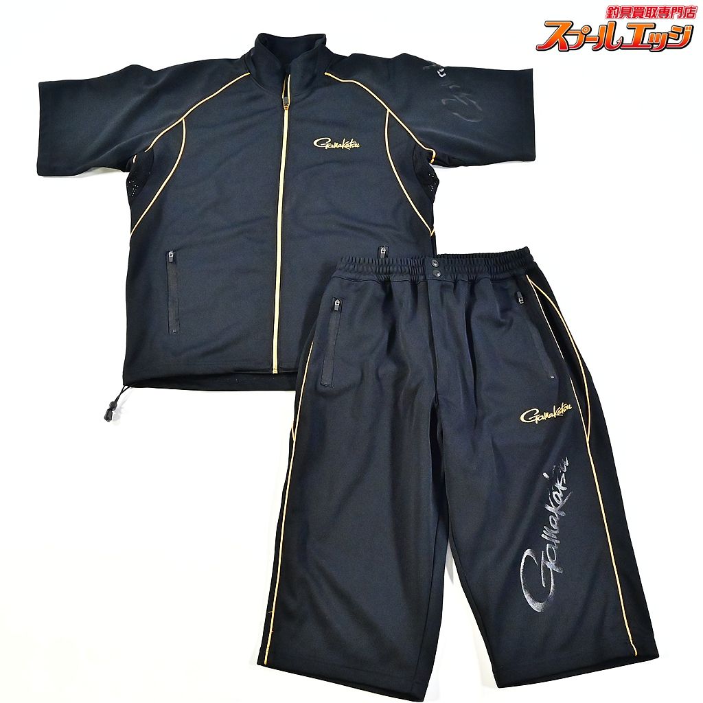 がまかつ ジャージスーツ Mサイズ 【がまかつ】 ジャージスーツ 半袖 GM-3470 上下セット サイズLL