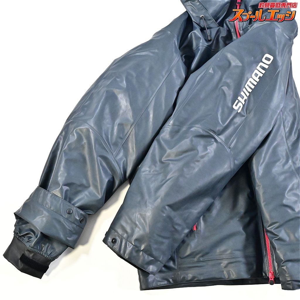 【シマノ】 マリンコールドウェザースーツEX RB-035N グレーブラック