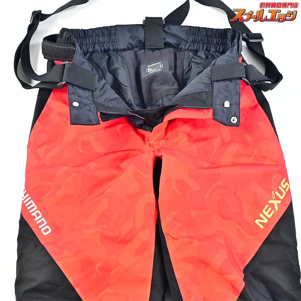 RED　 シマノ SHIMANO ネクサス NEXUS 【シマノ】 ネクサス ゴアテックス ウォームスーツ RB-119T 上下セット