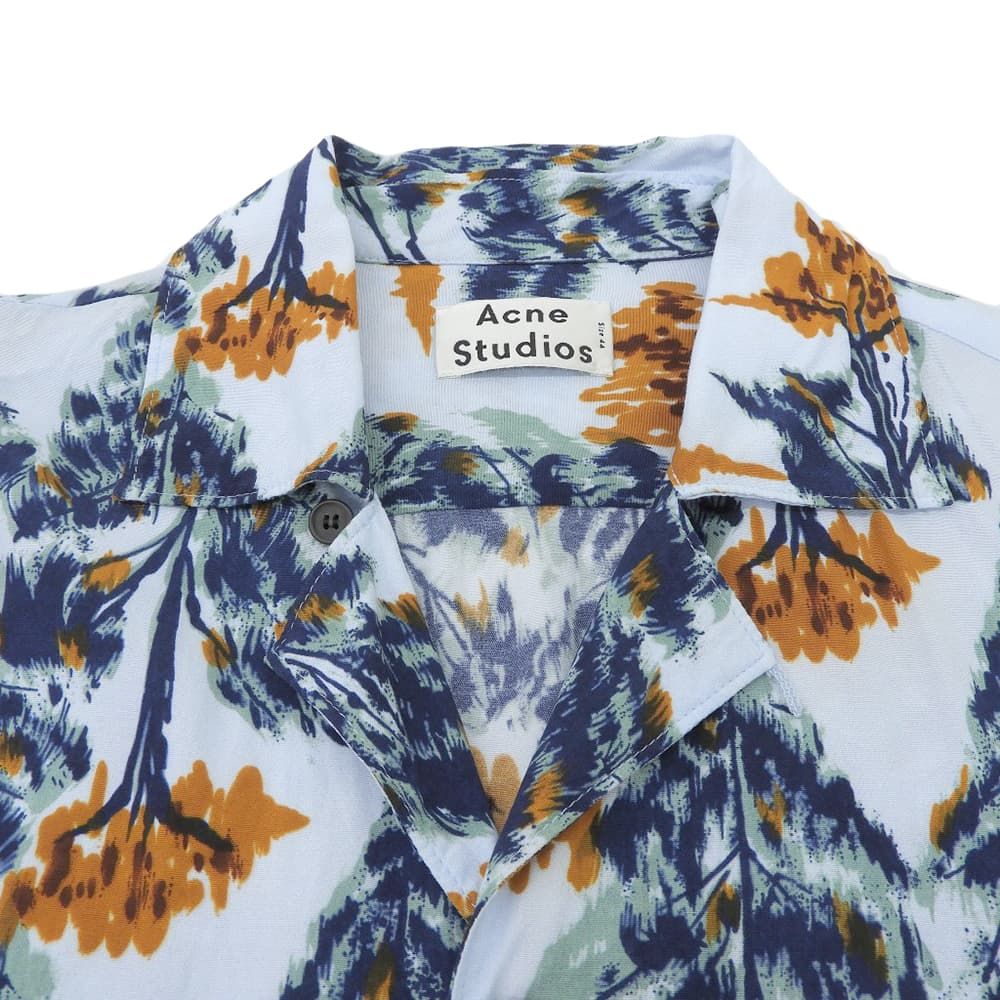 ACNE STUDIOS アクネ ストゥディオズ 19SS 美品 ツリー柄 オープン