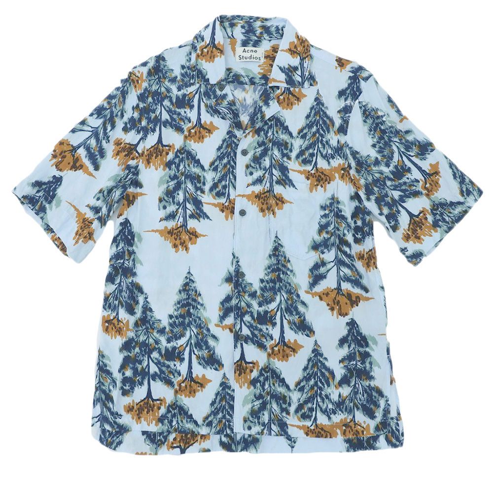 ACNE STUDIOS アクネ ストゥディオズ 19SS 美品 ツリー柄 オープン