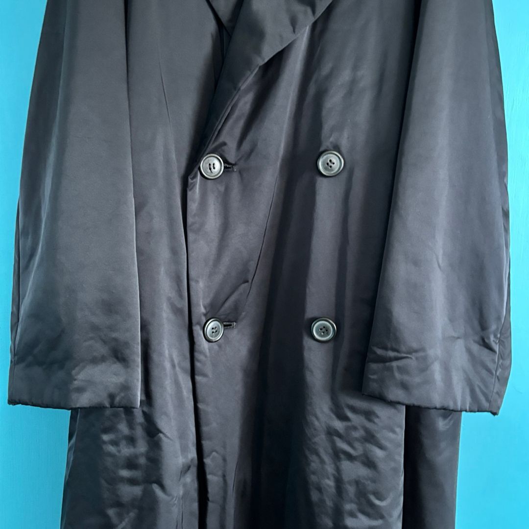 イッセイミヤケメン 1996AW パラシュートコート オーバーサイズ S 黒