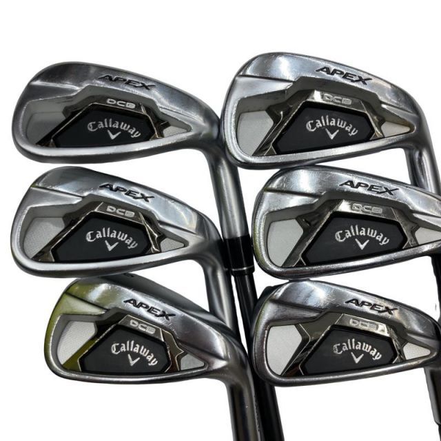 中古】 キャロウェイ APEX DCB(2021) 6S アイアンセット IR Diamana 55