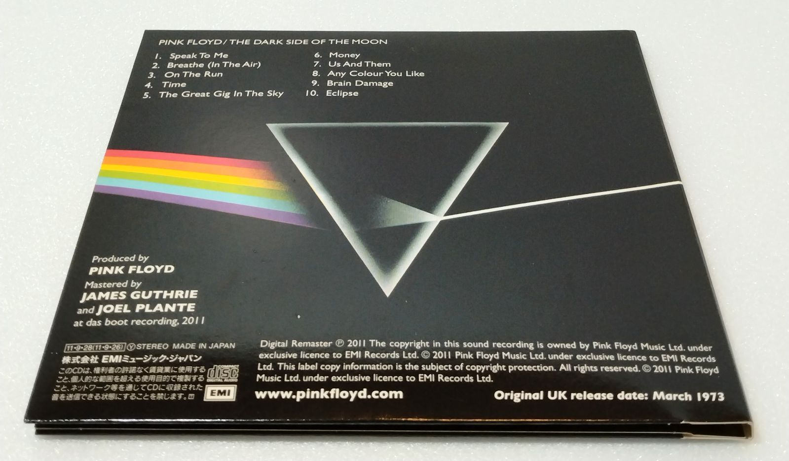 帯付紙ジャケCD 】ピンク・フロイド / 狂気 PINK FLOYD / THE DARK