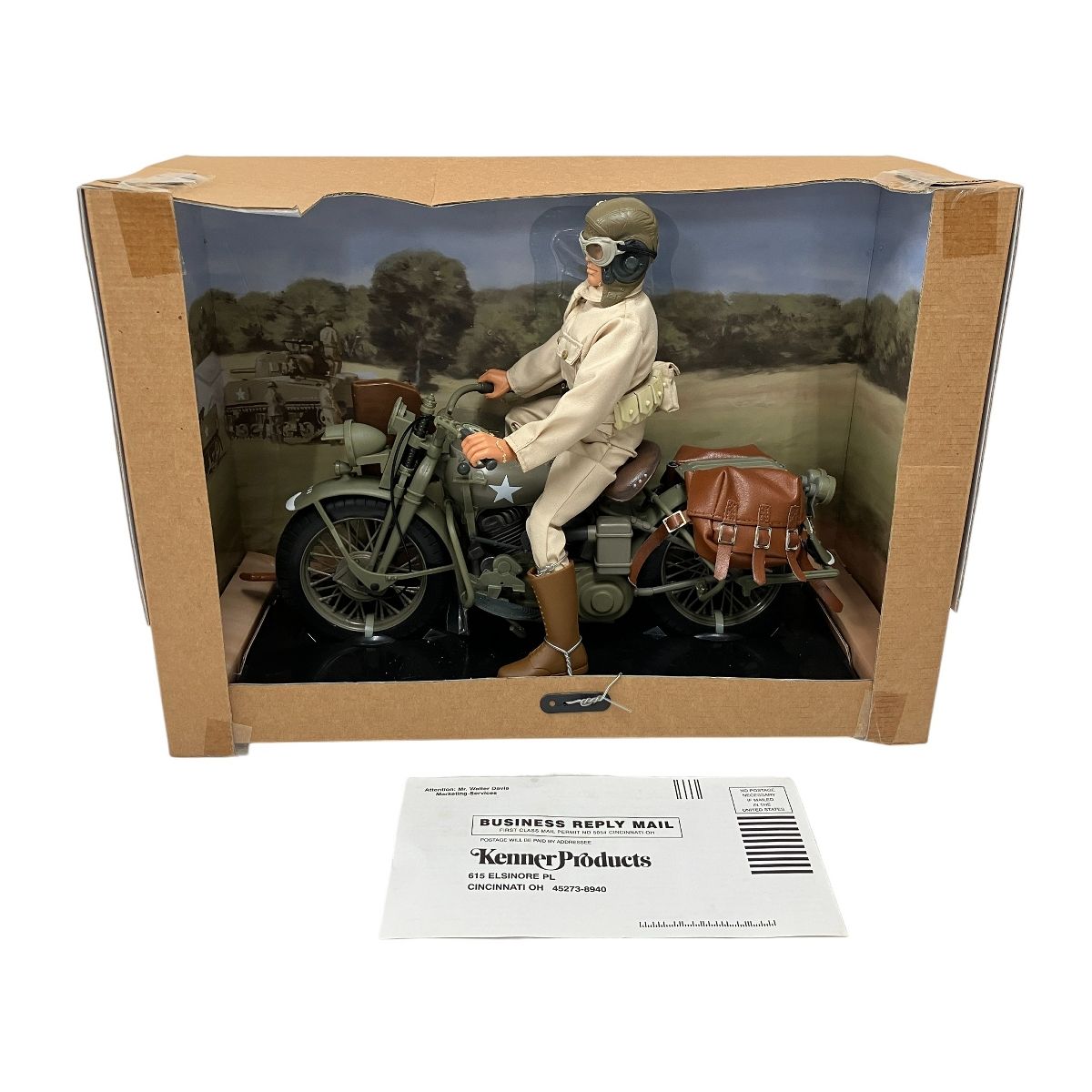 GI JOE U.S. ARMY COURIER & WLA 45 HARLEY DAVIDSON GIジョー