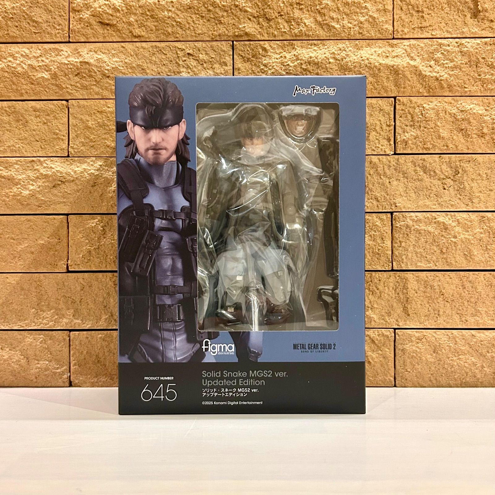新品未開封 figma METAL GEAR SOLID2 SONS OF LIBERTY ソリッド 