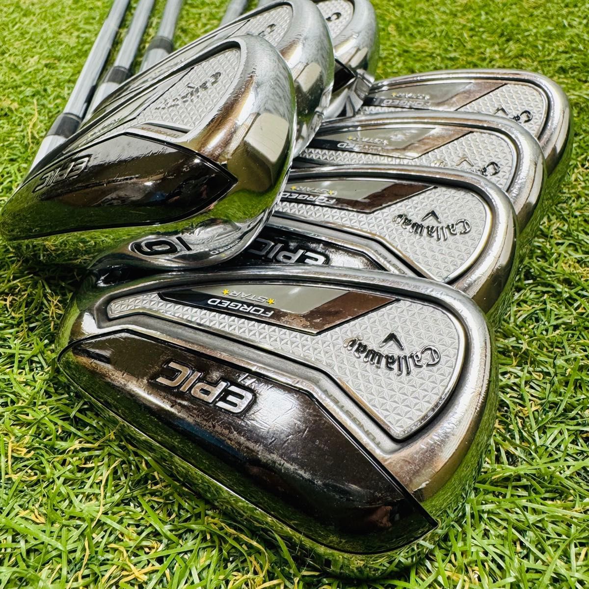 【良品】キャロウェイ エピック フォージドスター メンズアイアンセット 7本 良品】キャロウェイ エピック フォージドスター メンズアイアンセット