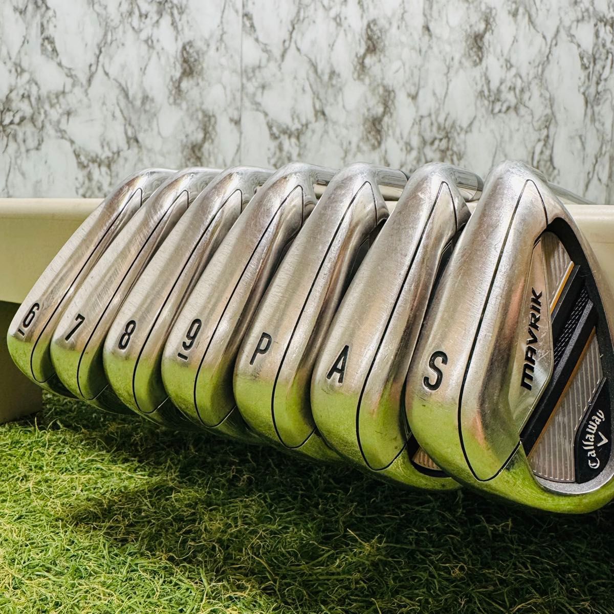 【良品】初心者推奨 キャロウェイ マーベリック メンズアイアンセット 7本 R 良品】初心者推奨 キャロウェイ マーベリック メンズアイアンセット 7