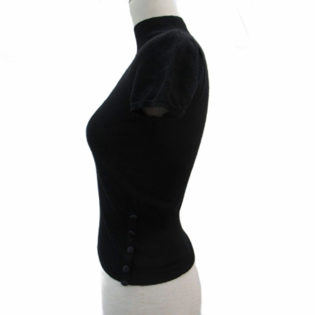 エムズグレイシー M'S GRACY ニット セーター 半袖 タートルネック