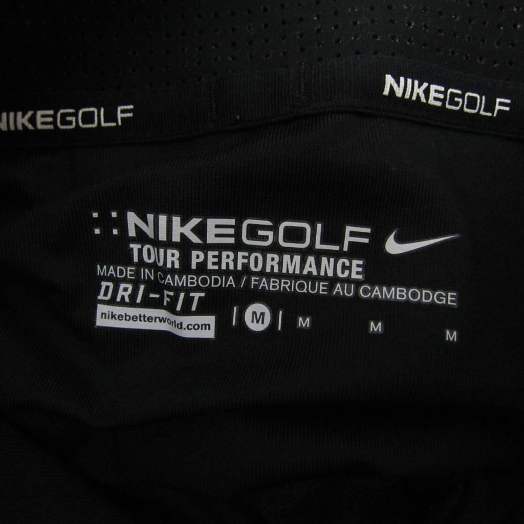 ナイキゴルフ NIKE GOLF ゴルフウエア ポロシャツ 長袖 ボタンダウン M