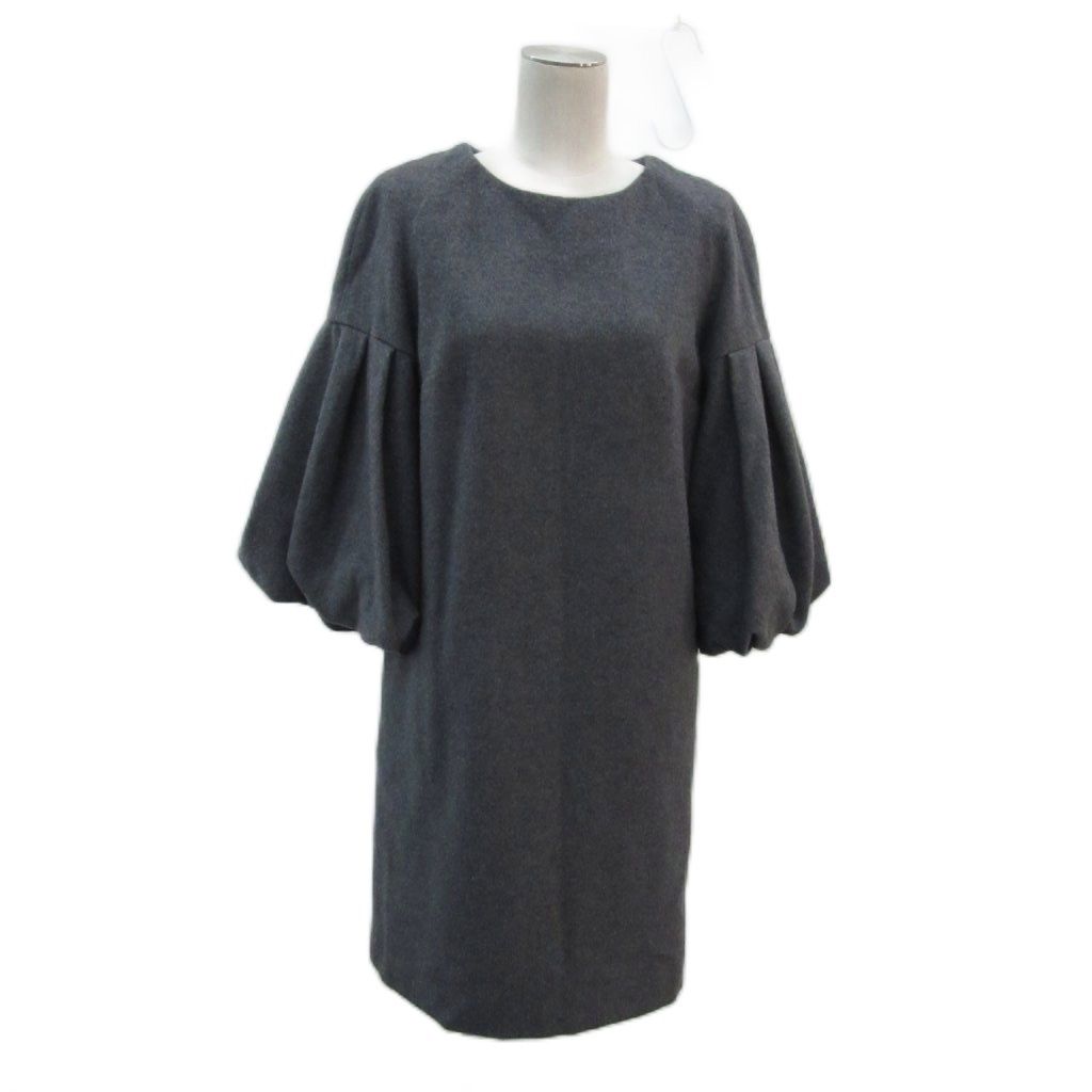 setaichiro 膝丈ワンピース セタイチロウ seta ichiro ワンピース ひざ丈 七分袖 カシミヤ混 1