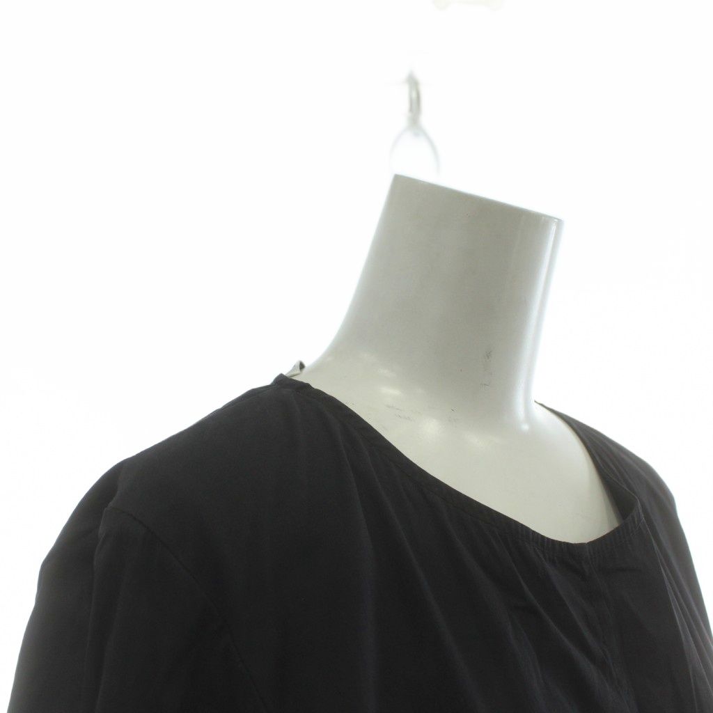 ジルサンダー JIL SANDER ワンピース 七分袖 ロング クルーネック 34