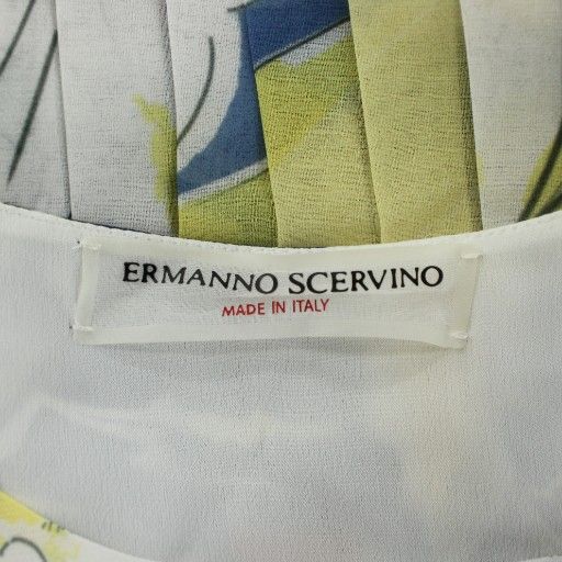 エルマノシェルビーノ ERMANNO SCERVINO ワンピース ノースリーブ