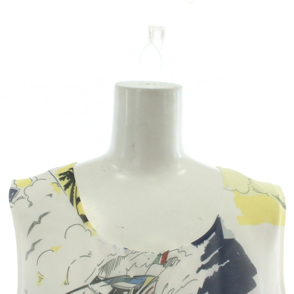 エルマノシェルビーノ ERMANNO SCERVINO ワンピース ノースリーブ