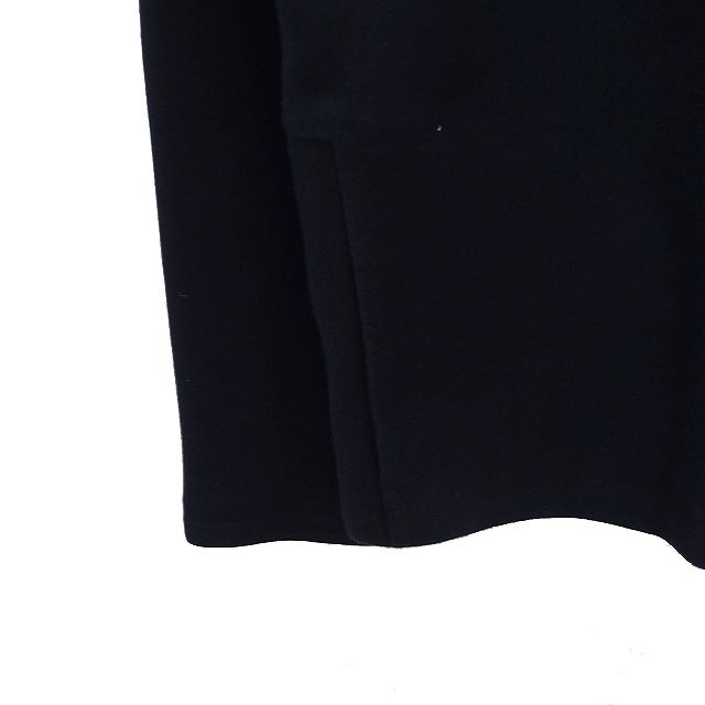 セオリー Theory + コットン ノーカラー ジャケット 無地 S ブラック