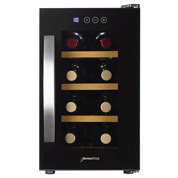 【未使用 中古品】CE-8W ペルチェ方式8本収納用ワインセラー(中古品) CE-8Wブラック ペルチェ方式8本収納用ワインセラー - メルカリ