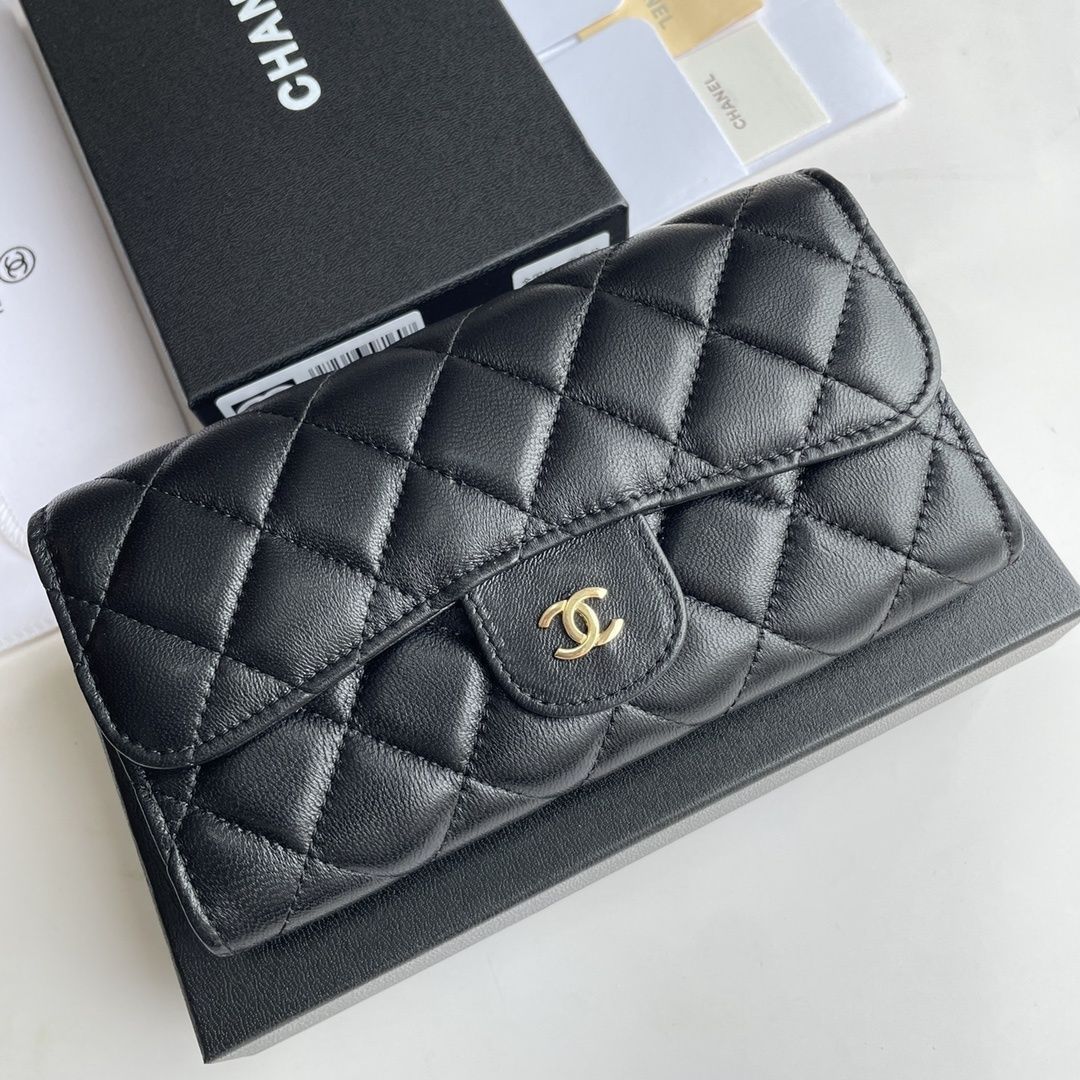 限界価格 CHANEL シャネル ウォレット長財布 小銭入れ - メルカリ