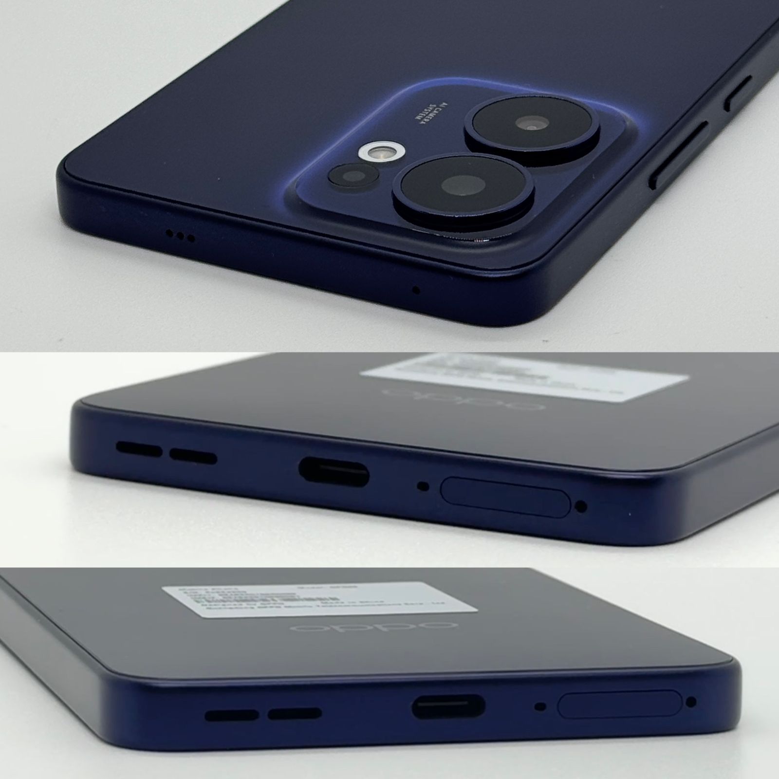 中古品」OPPO Reno13 A 8GB/128GB OPG05 ルミナスネイビー【管理番号