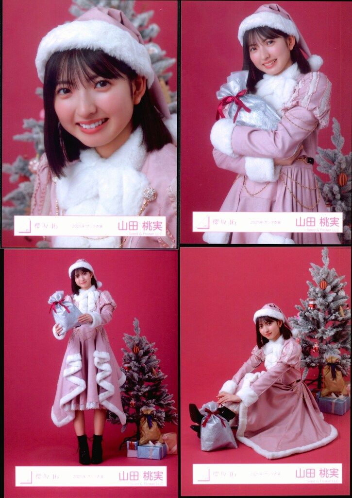 櫻坂46 13th Single BACKS LIVE!! 山田桃実 2025年 サンタ衣装 コンプ
