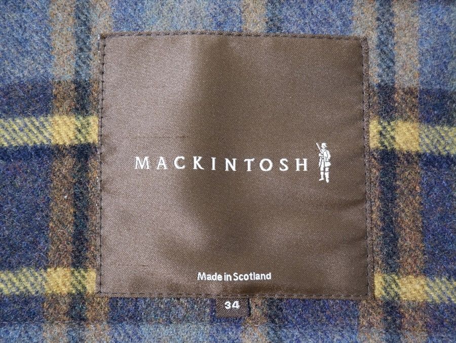 MACKINTOSH LONDONマッキントッシュ ロンドン 英国製 GOLDEN FOX生地