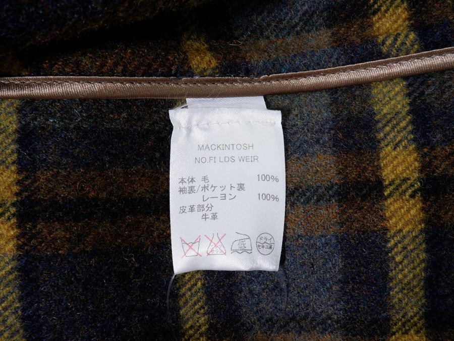 MACKINTOSH LONDONマッキントッシュ ロンドン 英国製 GOLDEN FOX生地