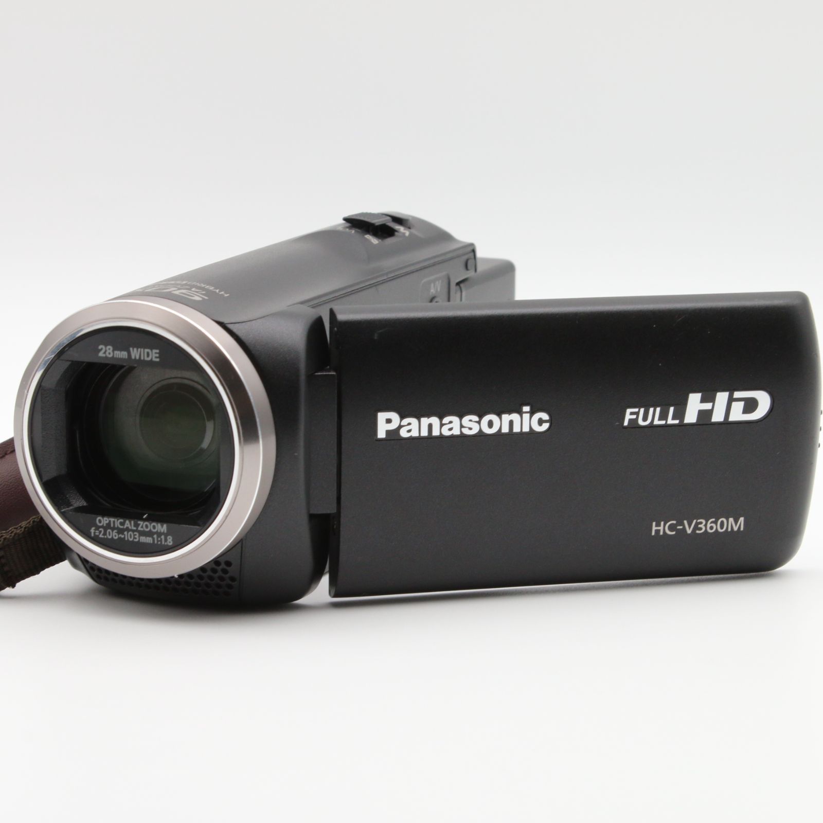極上品】 PANASONIC HC-V360M ブラック HDビデオカメラ V360M 16GB 高