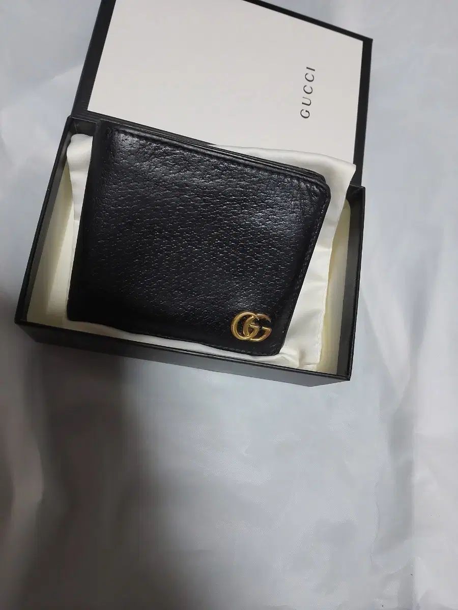 グッチ GUCCI グッチ ブラック GG 二つ折り財布 フルセット 二
