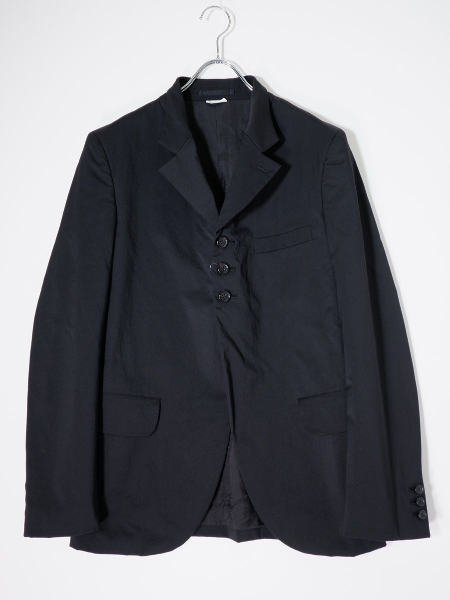 コムデギャルソンオムプリュス2022aw ノマド期　かぶりジャケット黒　試着のみ COMME des GARONS HOMME PLUSコムデギャルソン オム プリュス 2022AW