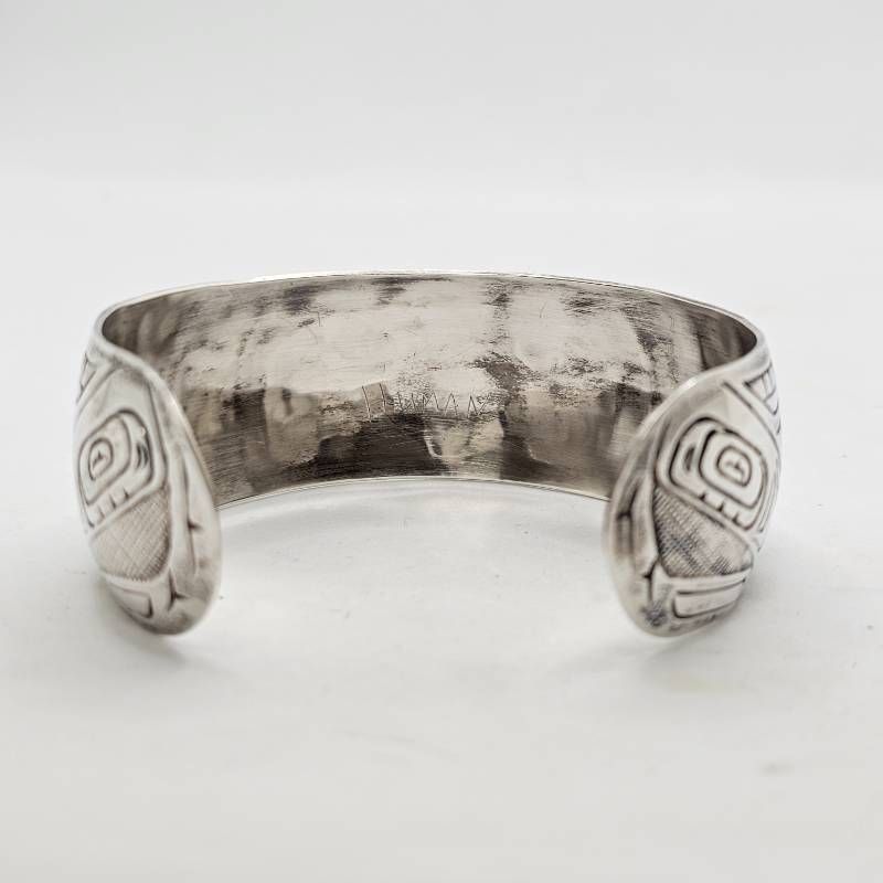 希少 W.Adams ハイダ族 14K コンビ バングル ウィリアムアダムス W.Adams 14K コンビ バングル ハイダ族 シルバー 希少 - メルカリ