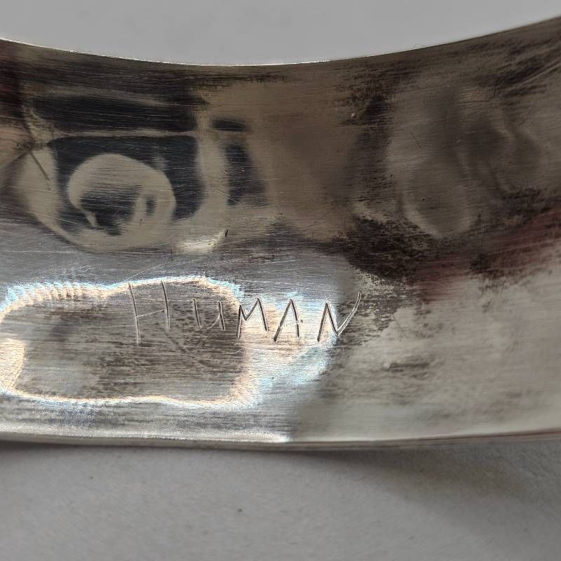 Innovator 希少 W.Adams ハイダ族 14K コンビ バングル ウィリアム