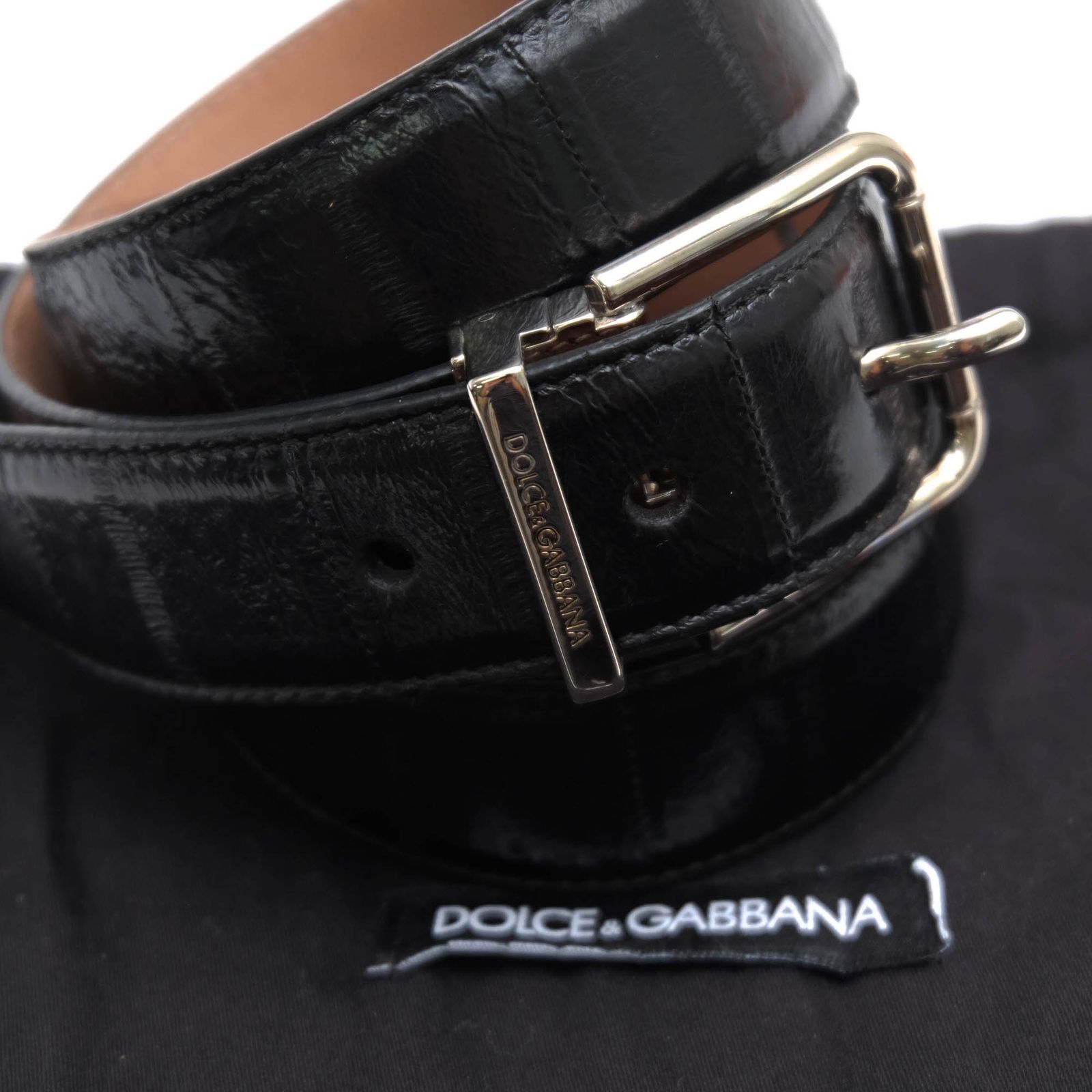 ドルガバ／DOLCE＆GABBANA ベルト ビジネス メンズ 男性 男性用 レザー