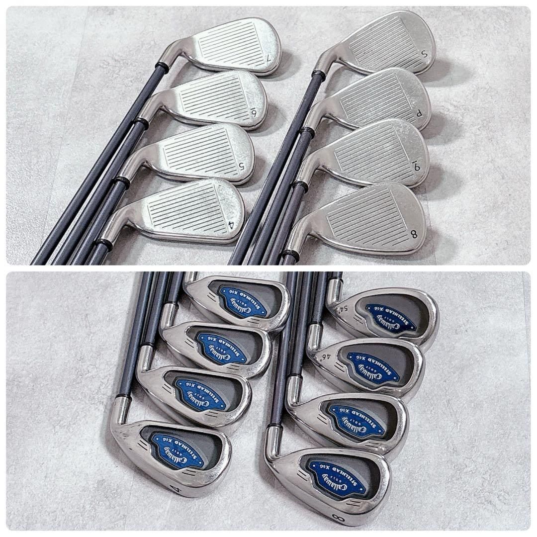 V735 キャロウェイ メンズ ゴルフ クラブ フルセット 13点 グレー 迷彩