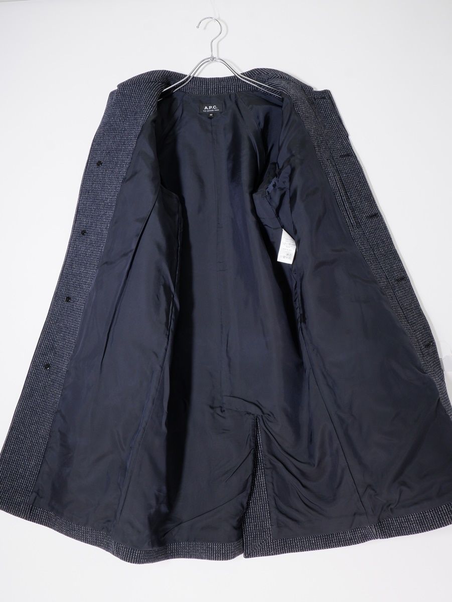 A.P.C.アーペーセーAPC MAC COAT ウールミックス ステンカラーマック