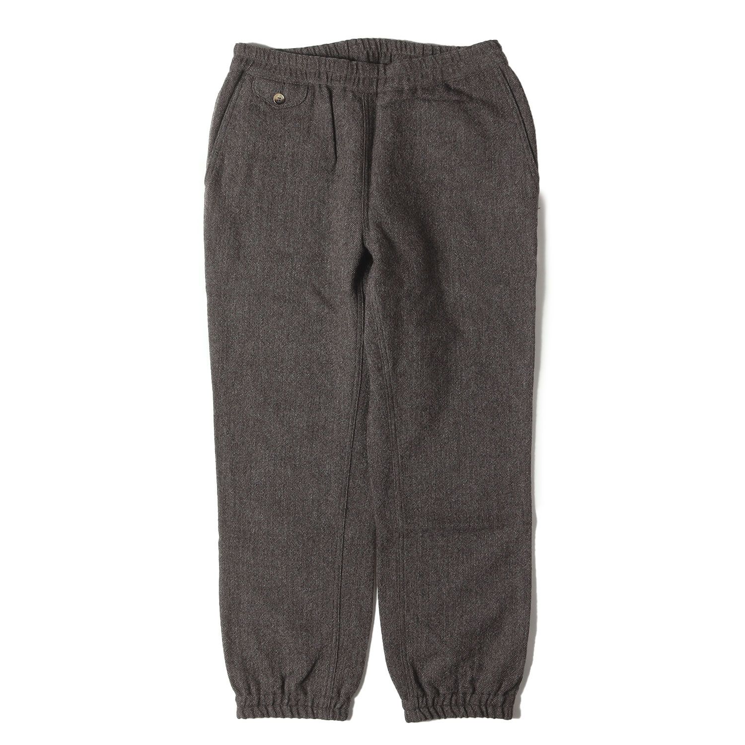 美品】PHIGVEL フィグベル パンツ ブラウン サイズ:2 | ウールツイード