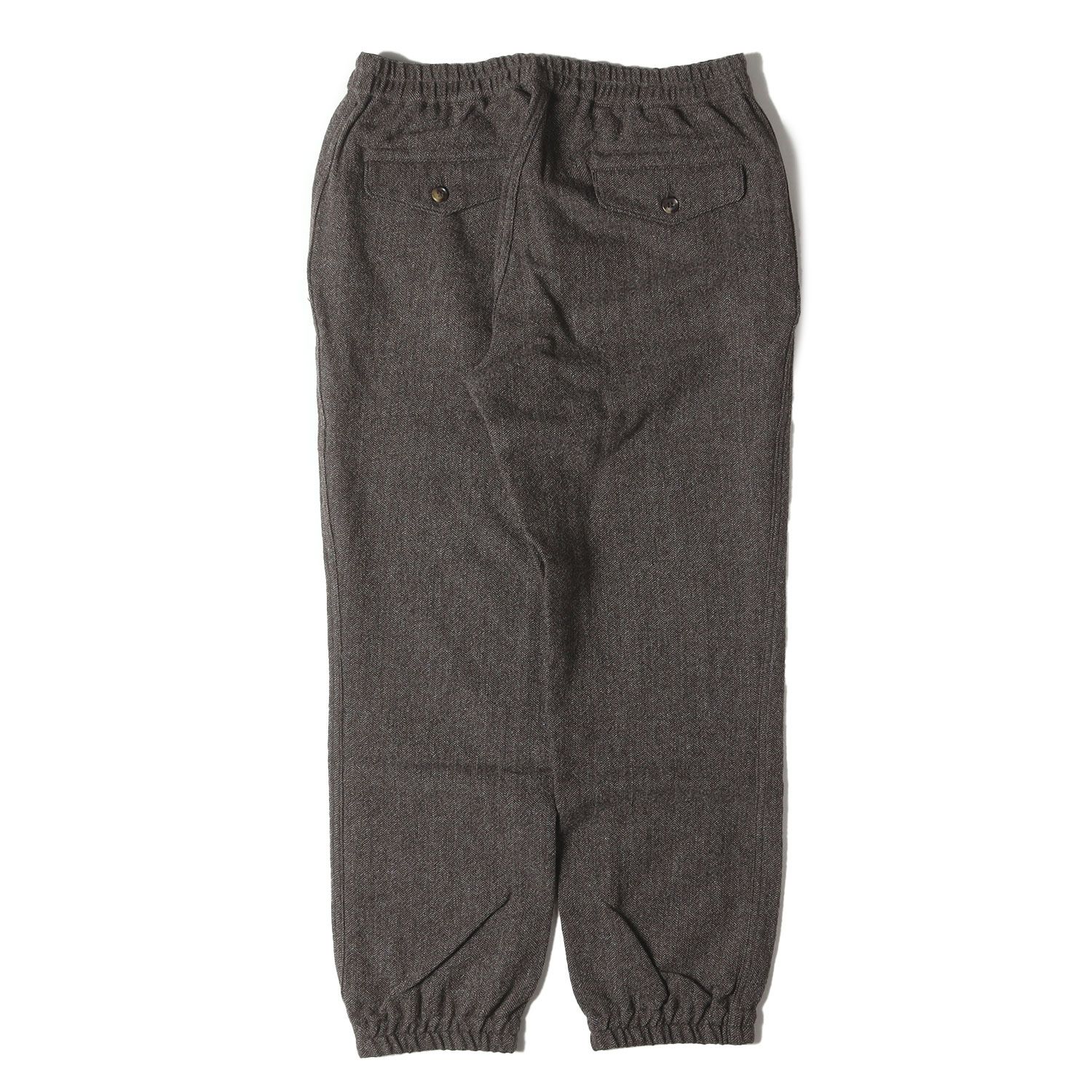 美品】PHIGVEL フィグベル パンツ ブラウン サイズ:2 | ウールツイード