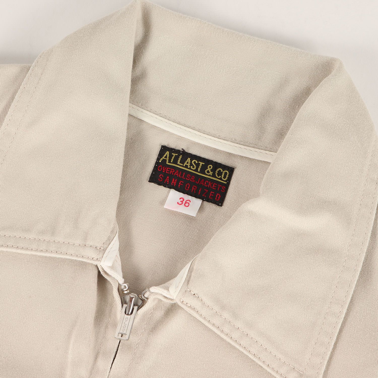 At LAST&CO アットラスト ジャケット ベージュ サイズ:36 | Lot 689J