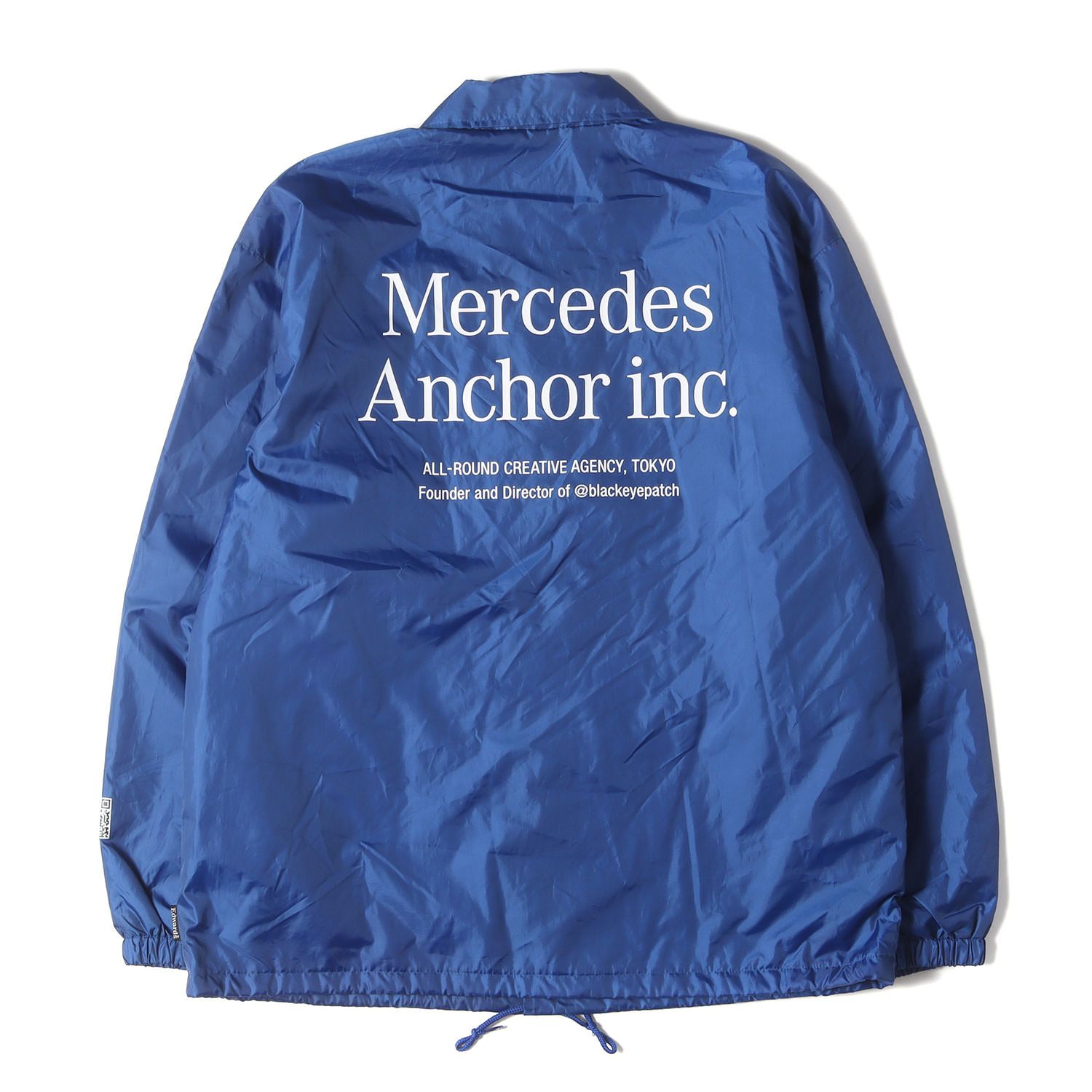 ジャケット・アウター Mercedes Anchor inc. coachJKT 美品】MERCEDES ANCHOR INC メルセデスアンカーインク ジャケット