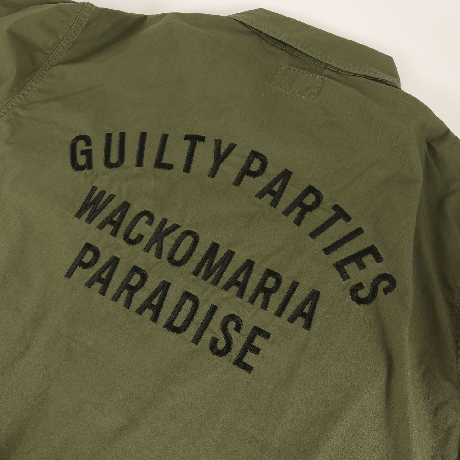 美品】WACKO MARIA ワコマリア シャツ カーキ サイズ:M | 25AW ロゴ