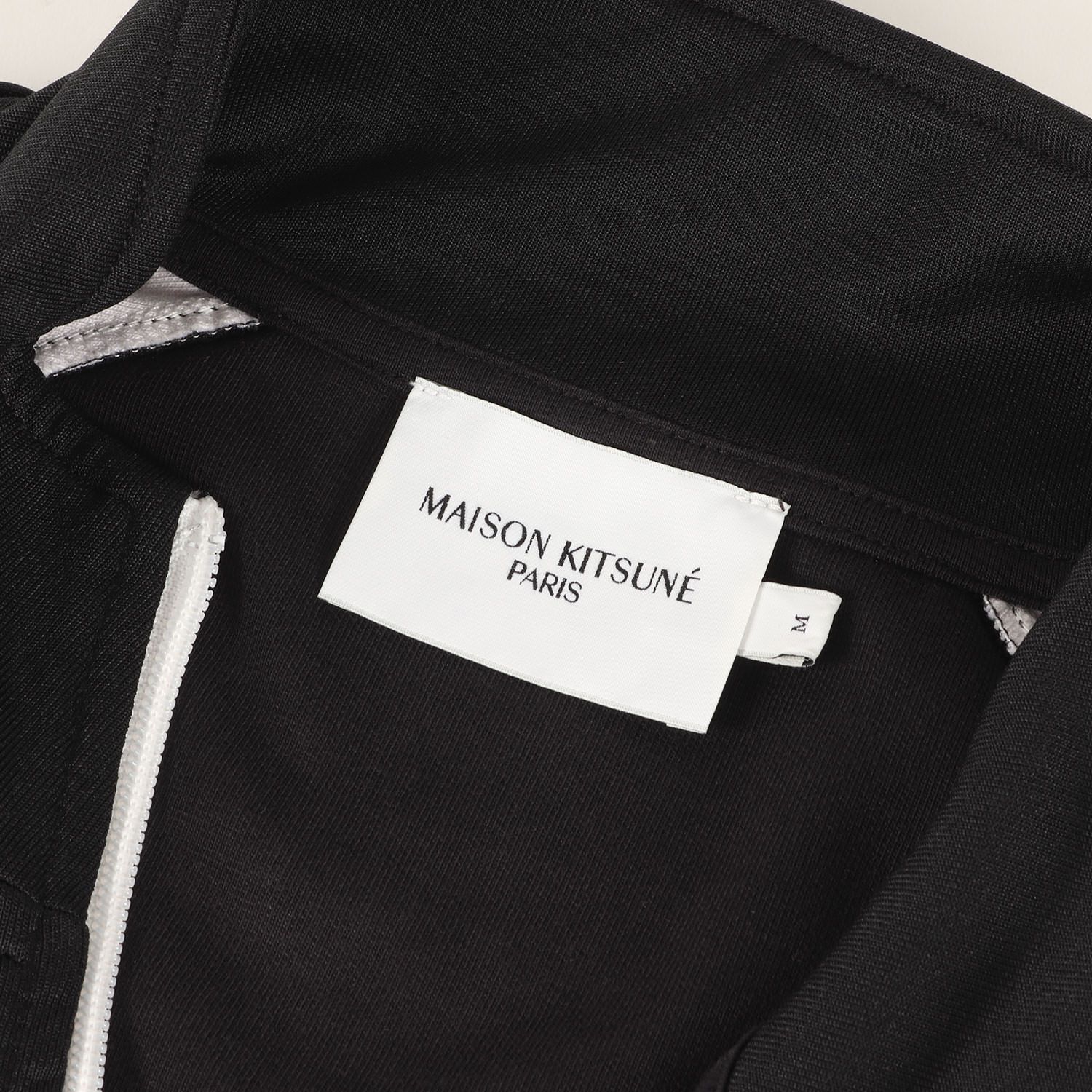 MAISON KITSUNE メゾン キツネ ジャケット ブラック ホワイト 白黒 