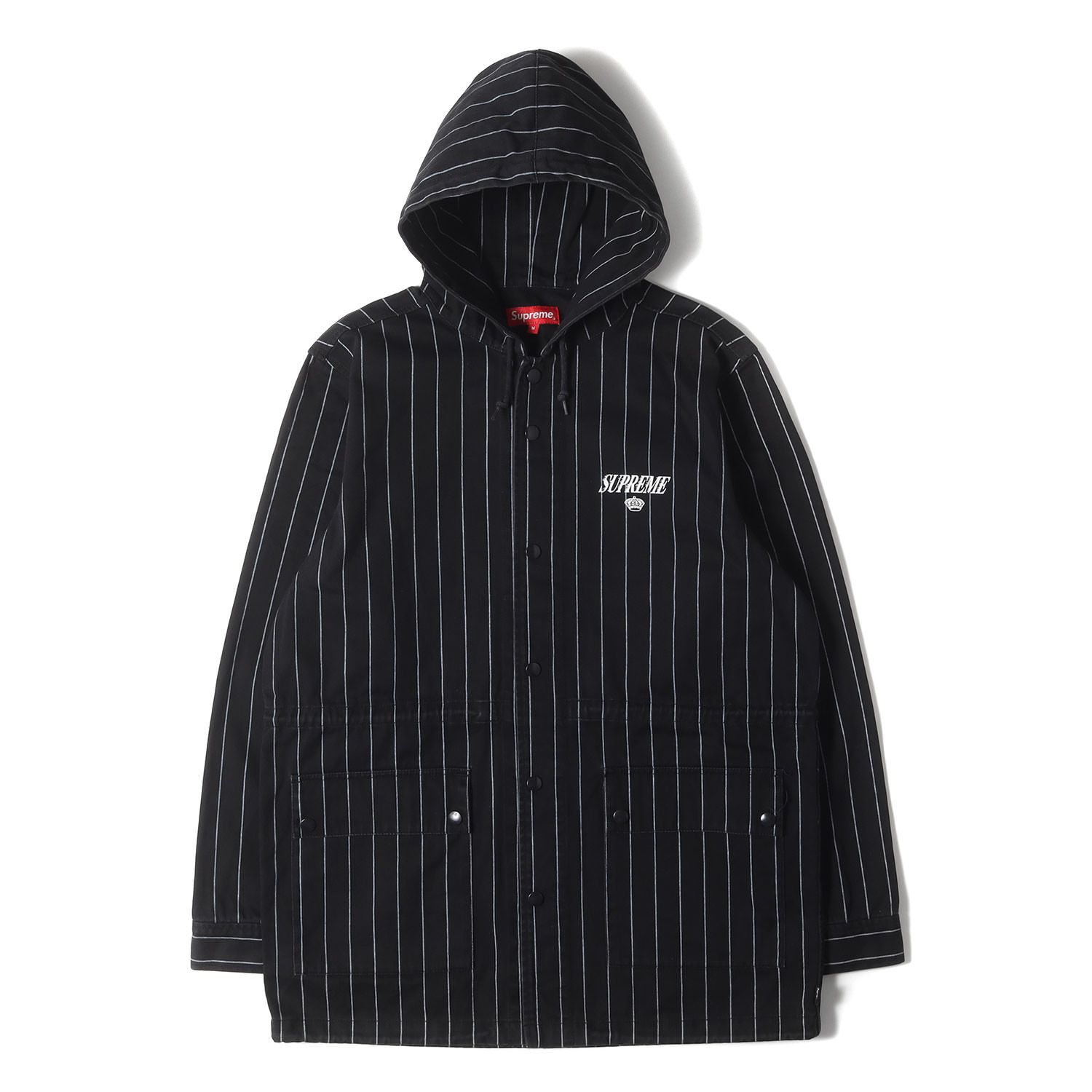 Supreme シュプリーム パーカー ブラック 黒 サイズ:M | キングスロゴ 