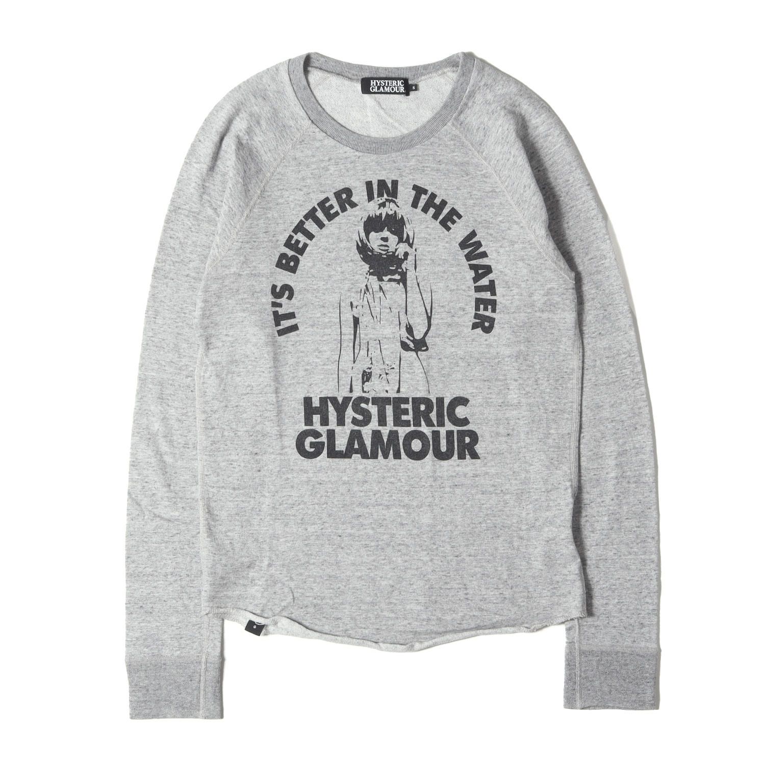 HYSTERIC GLAMOUR ヒステリックグラマー スウェット ヘザーグレー