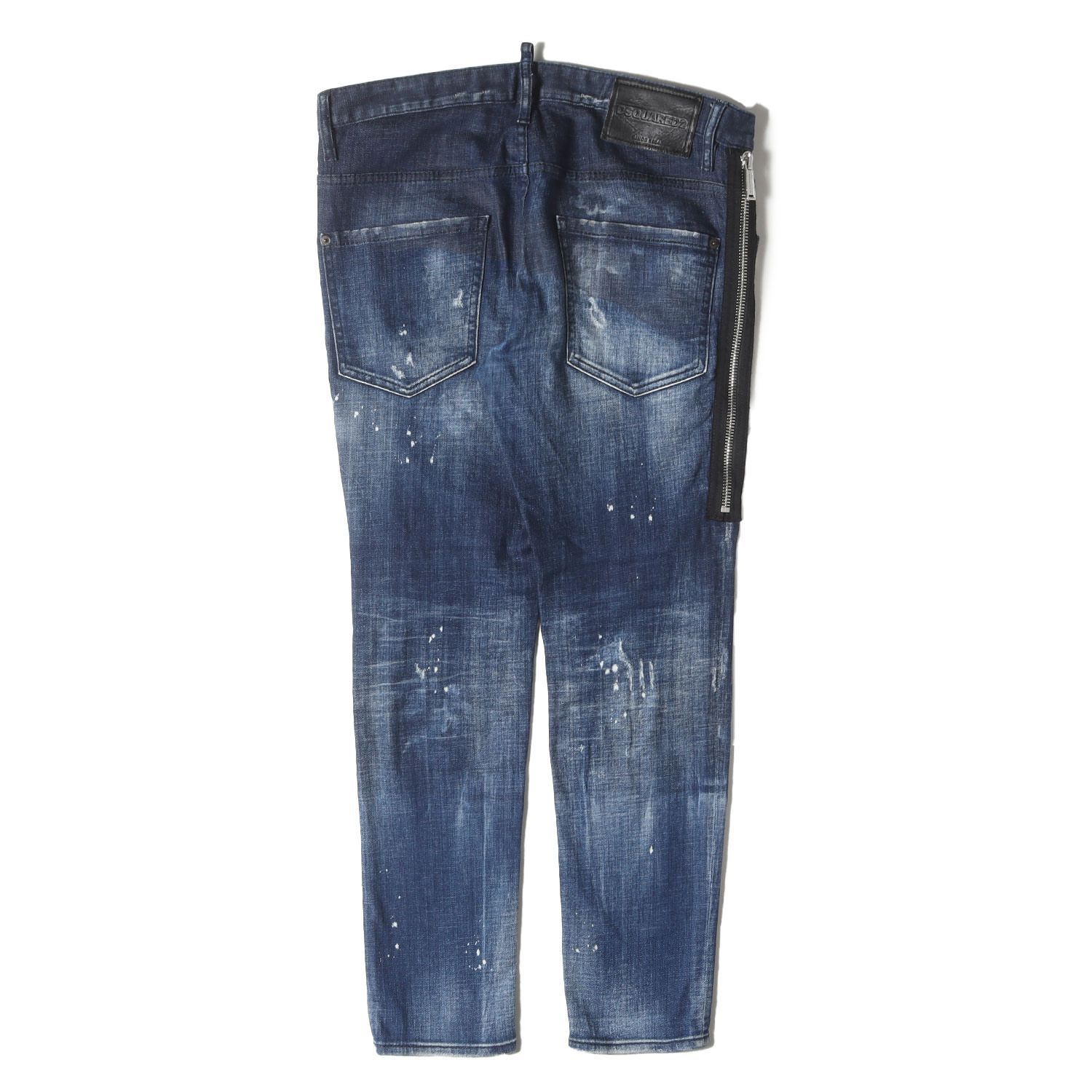 DSQUARED2 ディースクエアード パンツ インディゴ サイズ:48 | 21SS