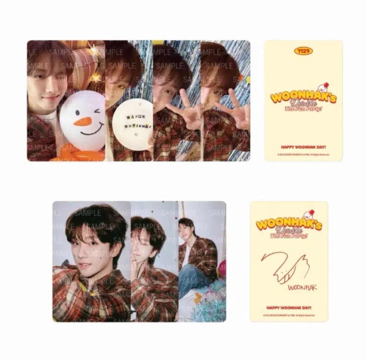 ボイネク ウナク 2025 誕生日 トレカ ソンホ ミョン・ジェヒョン(MYUNG