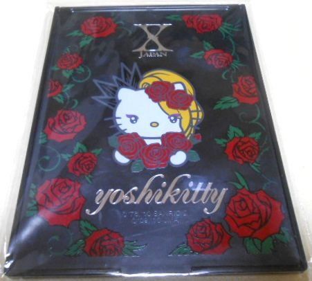 X JAPAN YOSIKI 非売品ミラー X JAPAN YOSHIKI yoshikitty（ヨシキティ）ミラー ローズ柄 【公式通販】