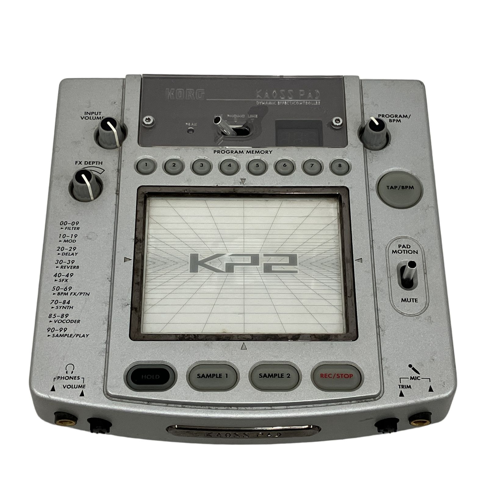 KORG コルグ KAOSS PAD KP2 カオスパッド DJ機材 音響 中古 M10753559