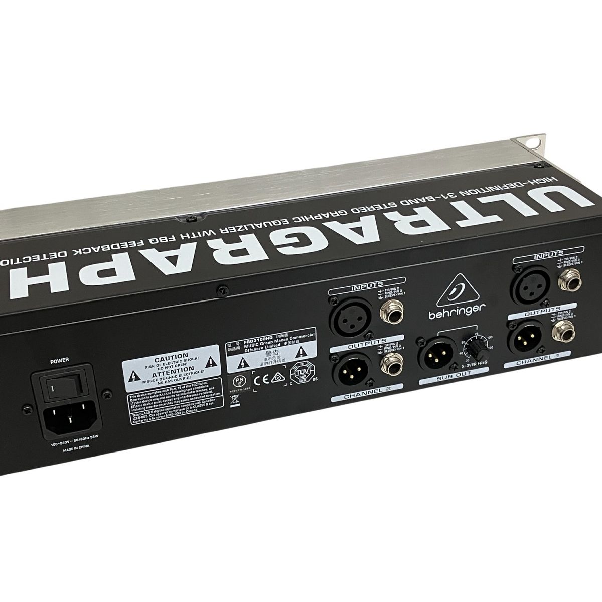 BEHRINGER FBQ3102HD グラフィックイコライザー 中古 良好 T10762310